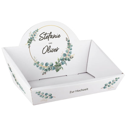 Geschenkkorb - Eukalyptus - für Hochzeitsgeschenke, 2 Größen wählbar