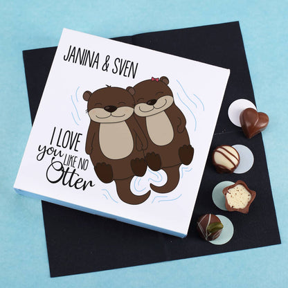 Pralinen von Lindt I love you like no otter