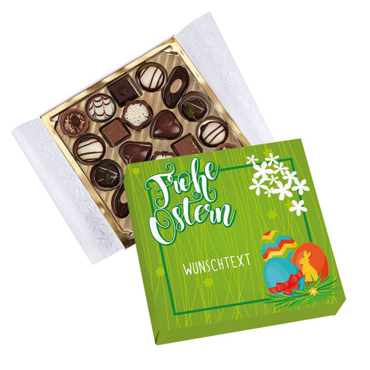 Frohe Ostern - Lindt Pralinen in persönlicher Verpackung, 100 g