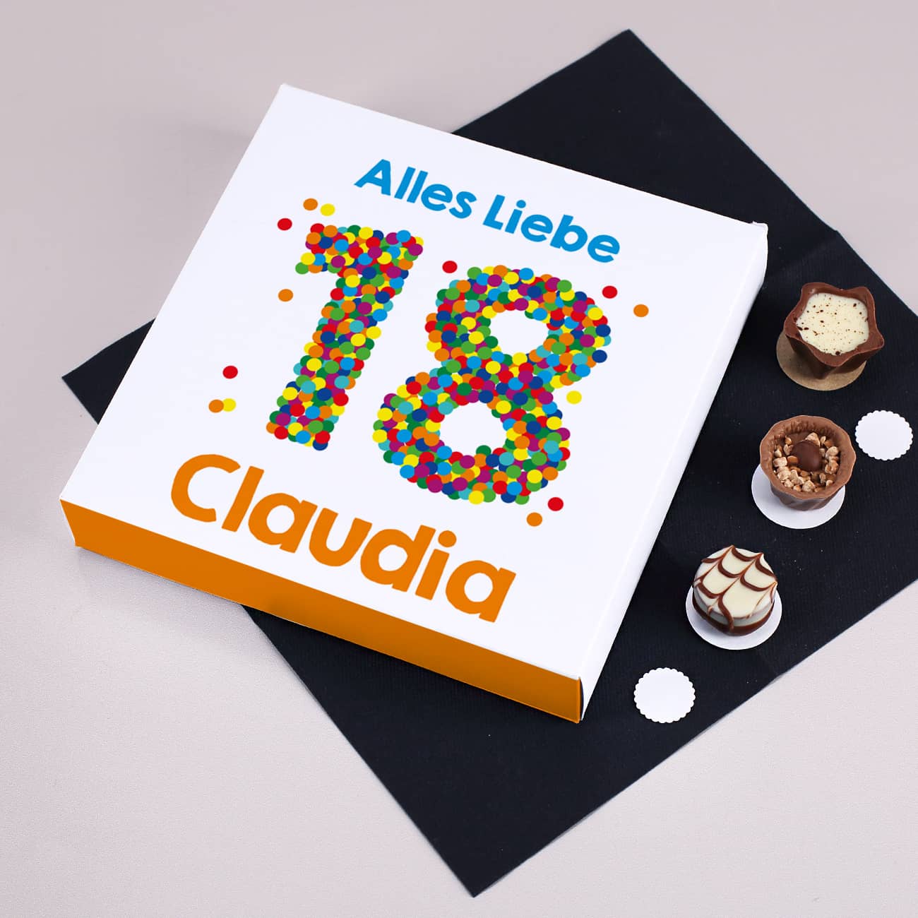 Lindt Pralinen zum 18. Geburtstag, 100g