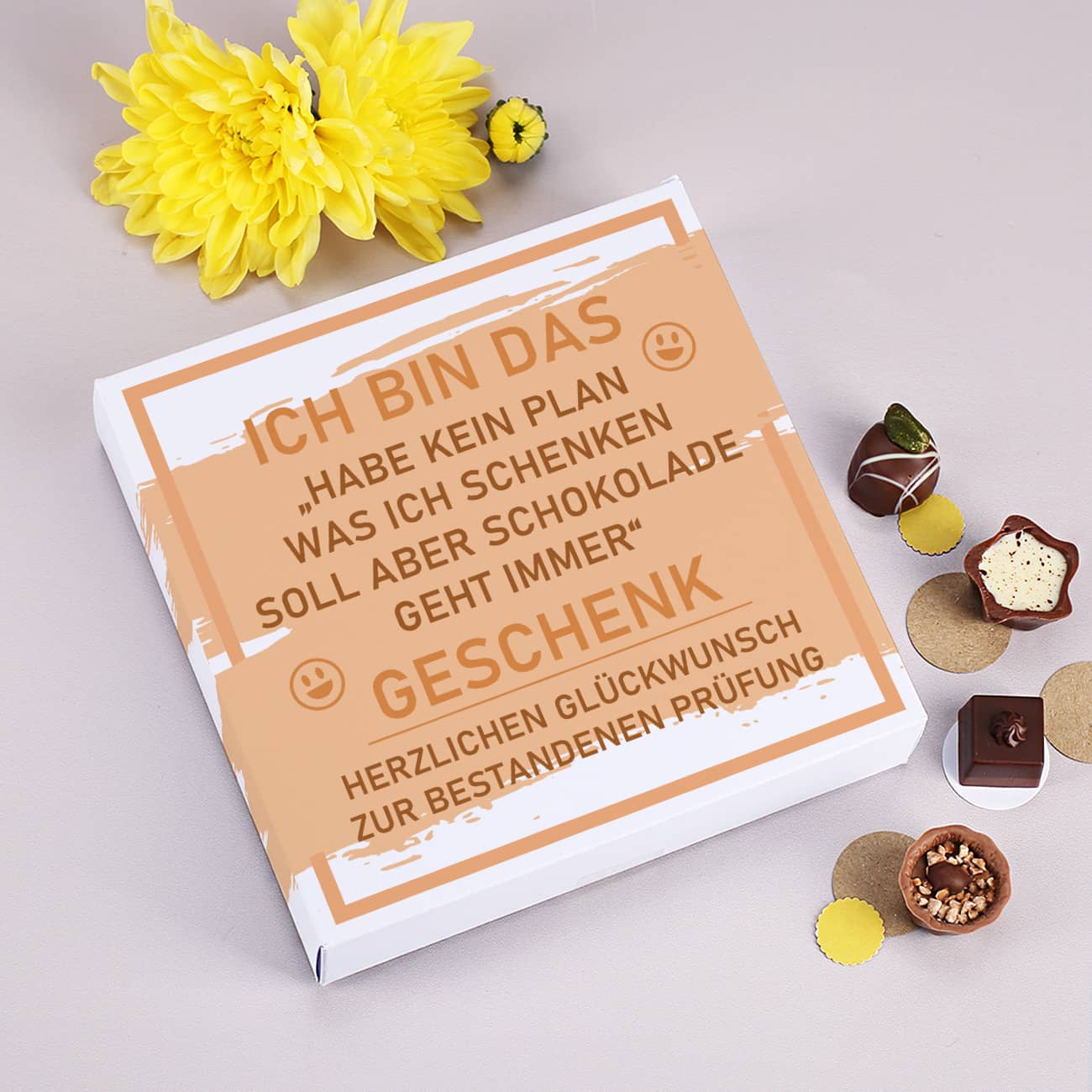 Personalisiert mit einem Text nach Wunsch