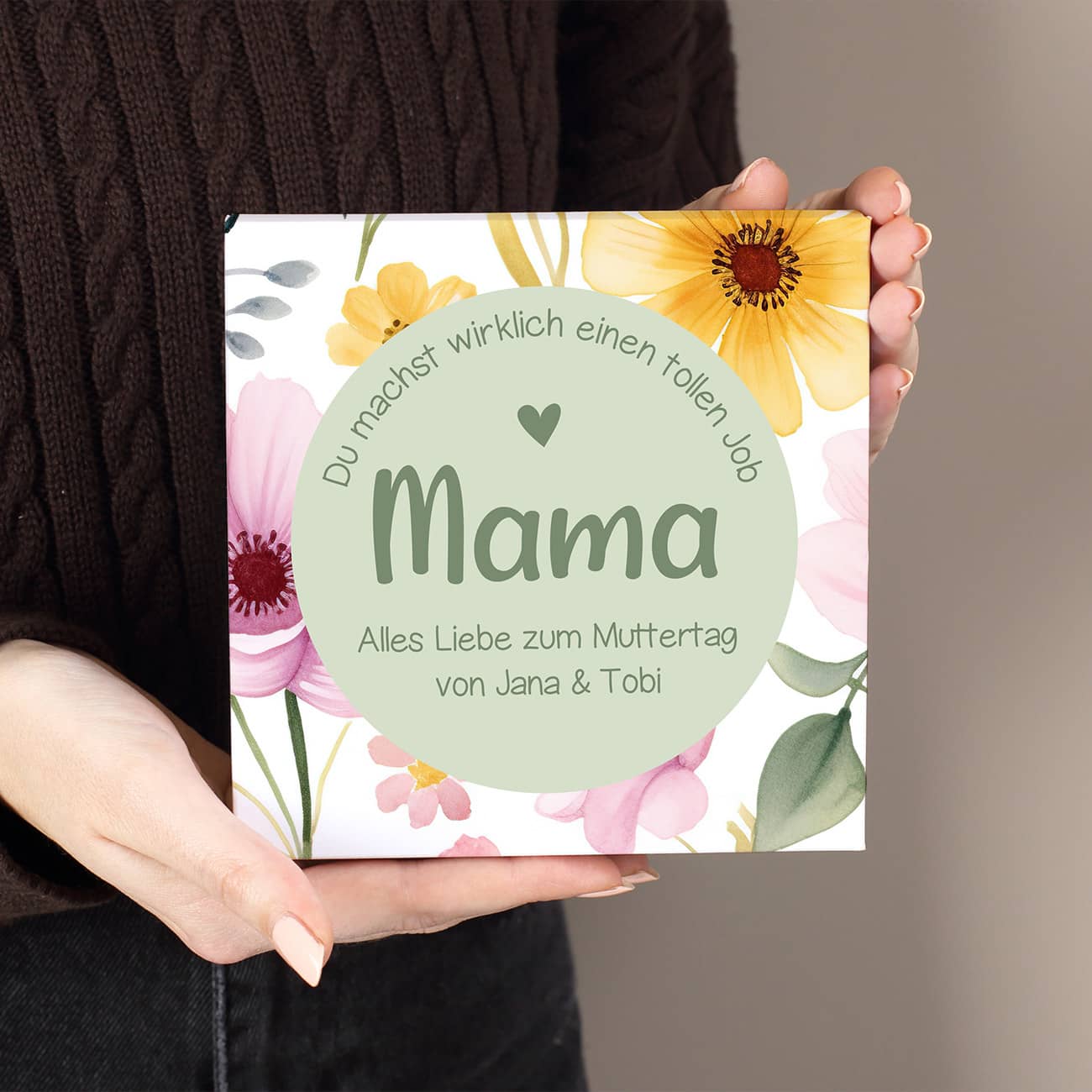 Personalisierte Lindt Pralinen zum Muttertag