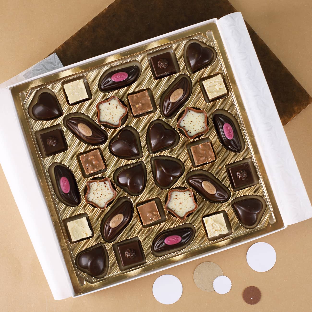Vielfältige Auswahl an Lindt Mini Pralinés