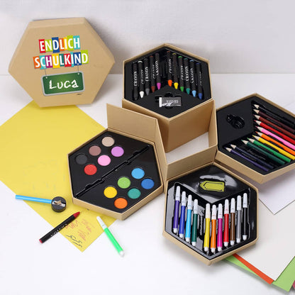 Großer Malkasten Endlich Schulkind