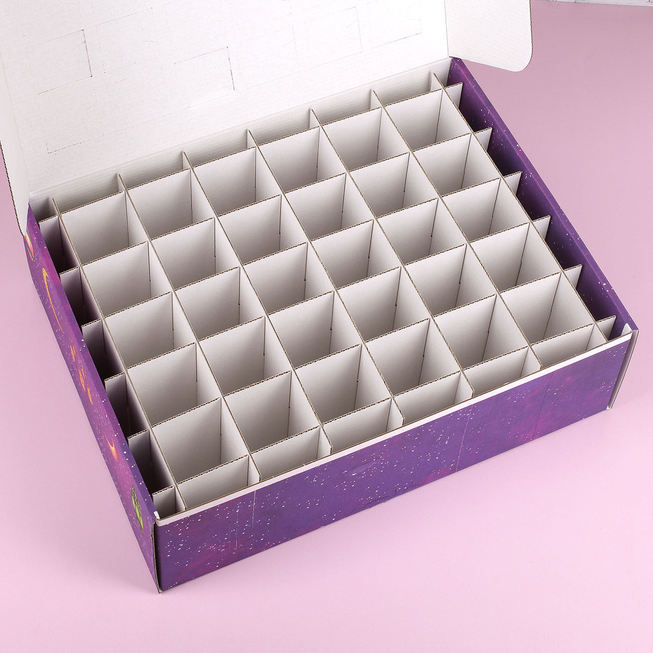 Personalisierter DIY Ramadankalender zum selbst Befüllen bedruckt mit Laternen und Mondphasen