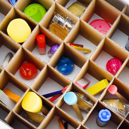 Ramadan Kalender für Mädchen und Jungen mit Name zum selbst Befüllen | Mondsichel