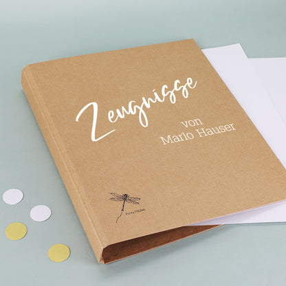 Nahaufnahme der beiden individualisierten Textzeilen