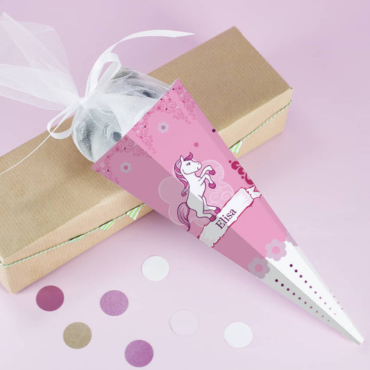 kleine Zuckertüte mit Name