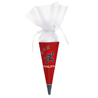 kleine Schultüte mit ihrem Wunschnamen