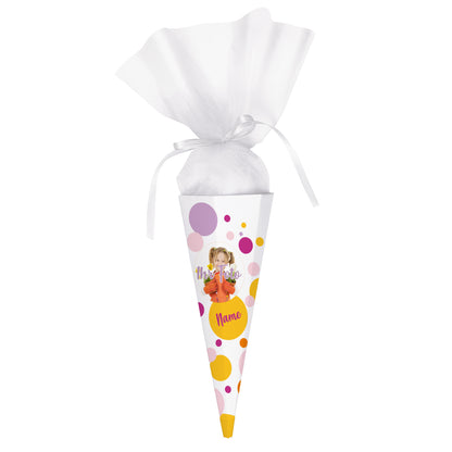 Geschwistertüte mit Foto und Wunschname