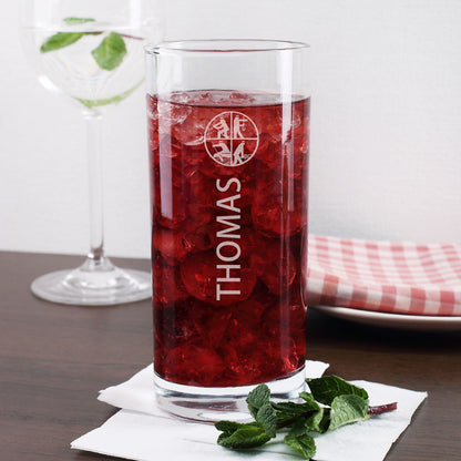 Trinkglas Feuerwehrmann