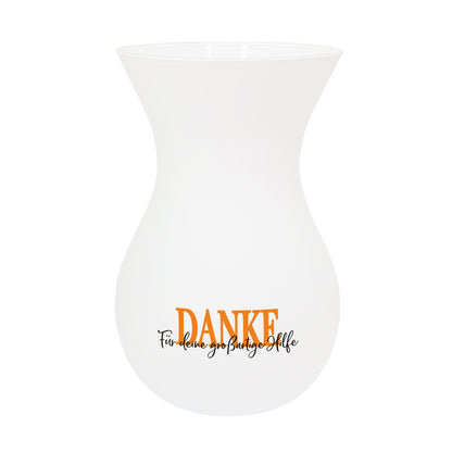 Personalisierte Ritzenhoff Vase als Dankeschön mit eigenem Text | 3 Farben zur Auswahl