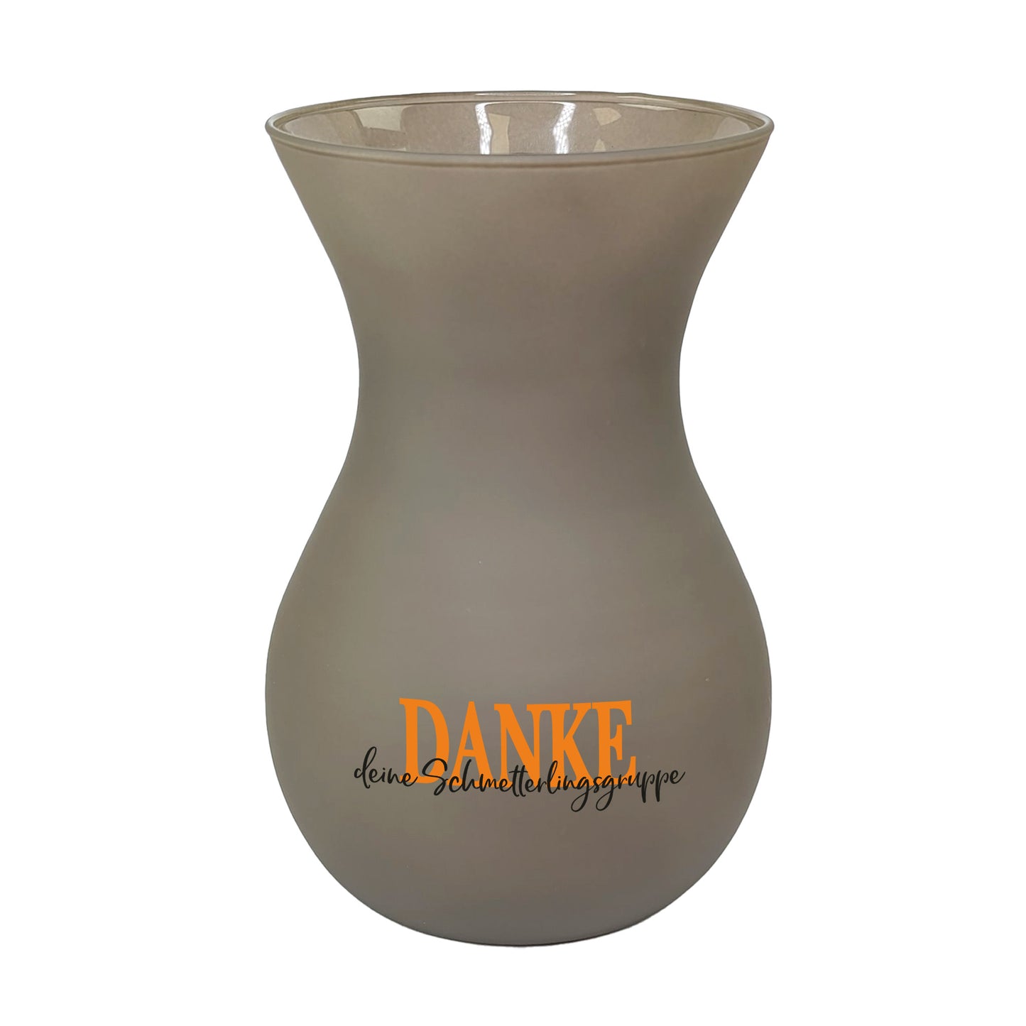 Personalisierte Ritzenhoff Vase als Dankeschön mit eigenem Text | 3 Farben zur Auswahl