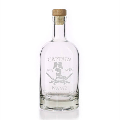 Persönlich gravierte Karaffe mit Name und Jahr