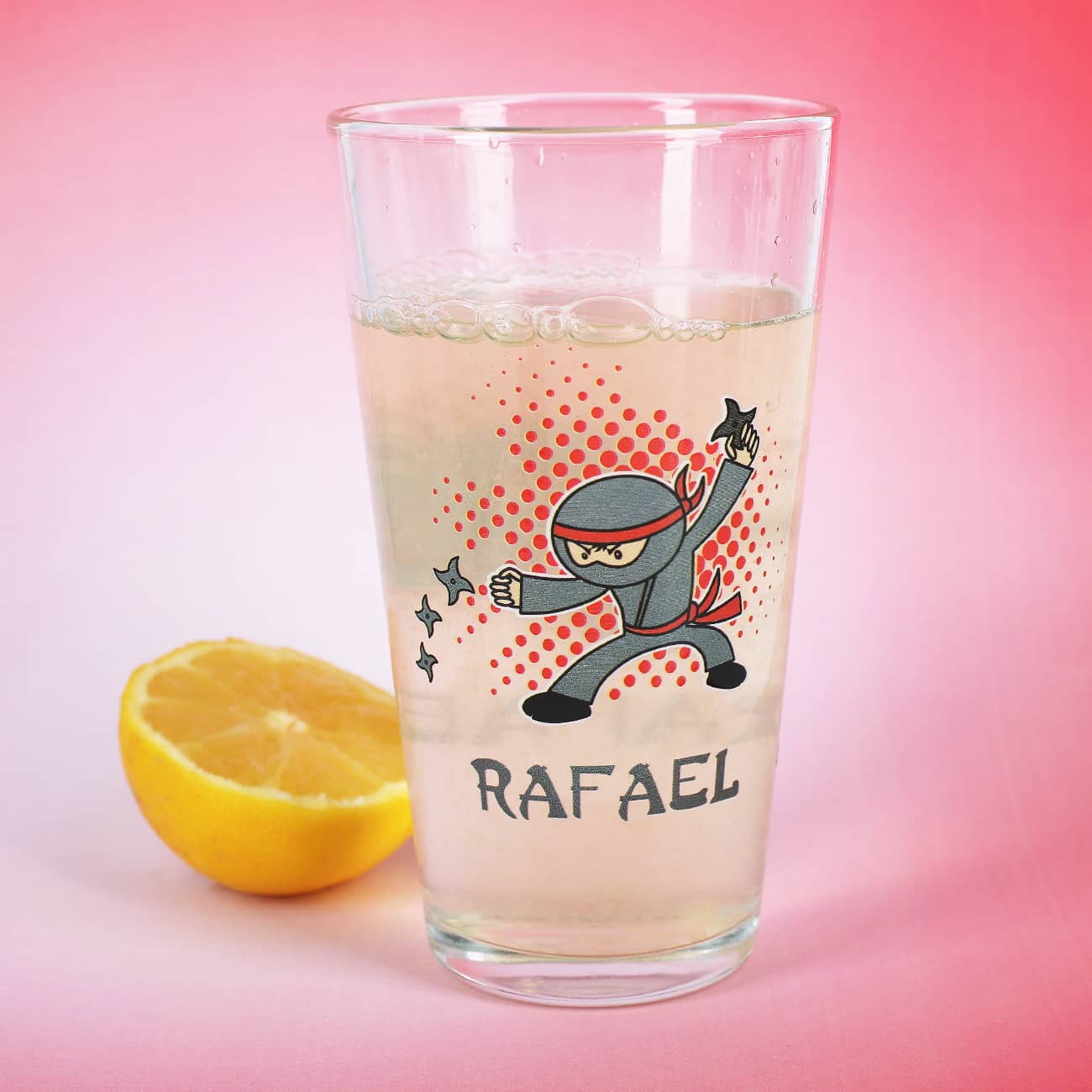 Trinkglas für kleine Ninjafans