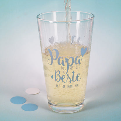 Trinkglas für den besten Papa