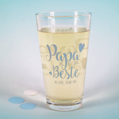 Trinkglas für den besten Papa