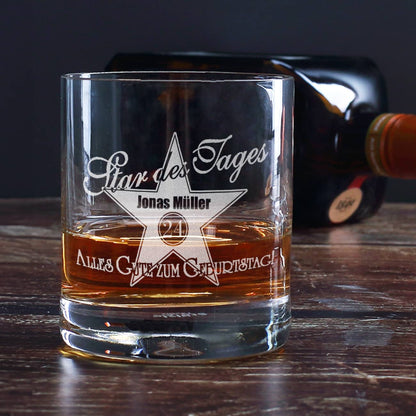 Whiskeyglas als Geschenk zum Geburtstag