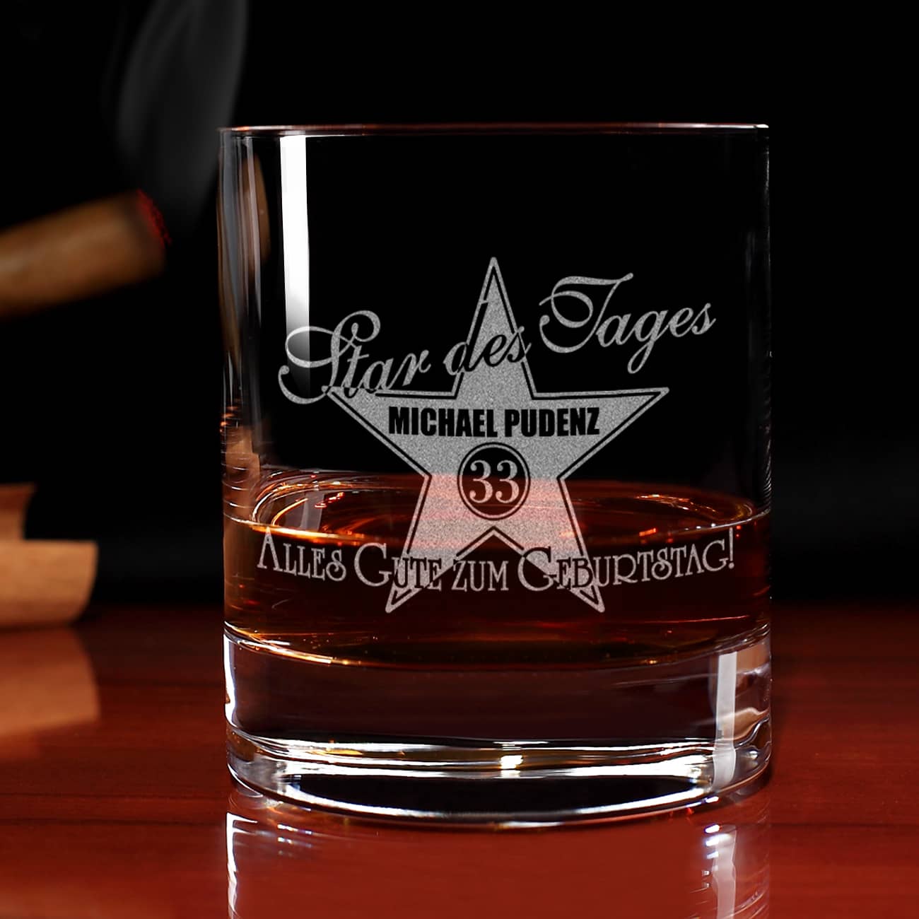 personalisiert mit Name und Alter des Beschenkten