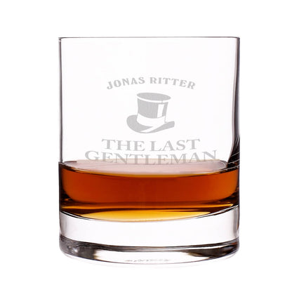 Graviertes Whiskyglas mit Wunschname personalisiert