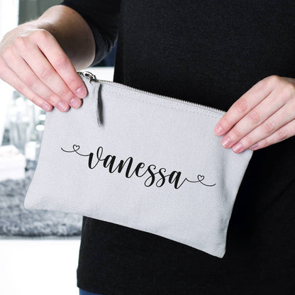 Beautycase in 5 Farben mit Namensaufdruck