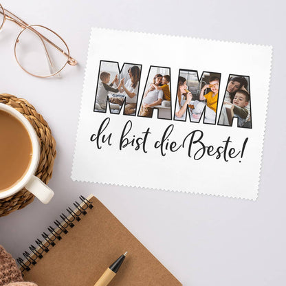 Foto-Brillenputztuch für die beste Mama