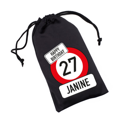 Personalisierte Brillentasche als Geschenk zum Geburtstag