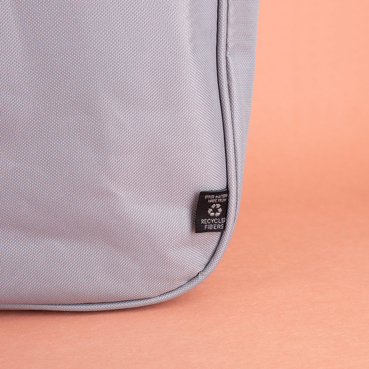 Faltbarer Einkaufskorb mit Herzmotiv und Wunschtext