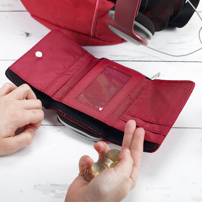 Geldbörse mit Jeanshose-Motiv