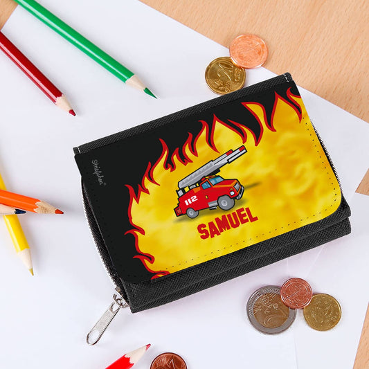 Geldbörse Feuerwehrauto