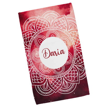 Handtuch mit Mandala-Motiv in verschiedenen Farben und Mustern -  perfekt für Ramadan