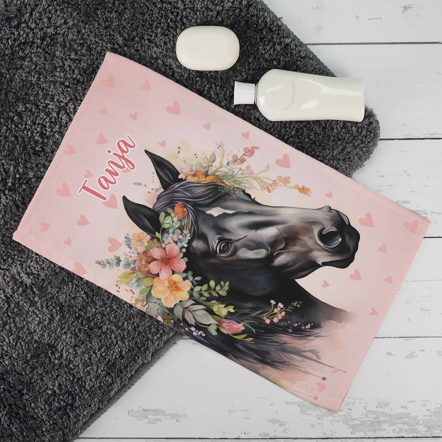 Handtuch für Kinder mit Name personalisiert