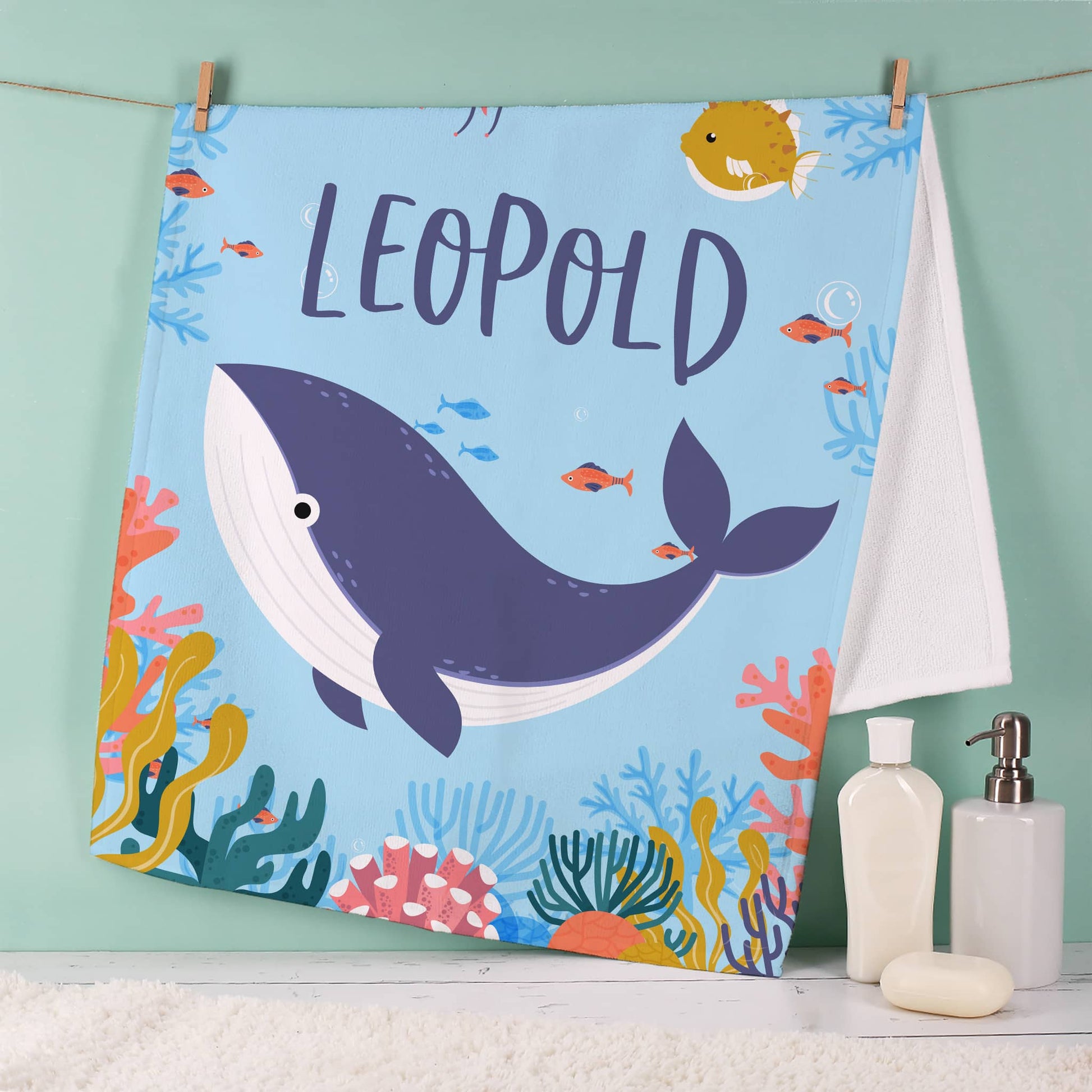 Mit Name nach Wunsch personalisiert