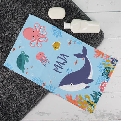 Personalisiertes Handtuch für Kinder