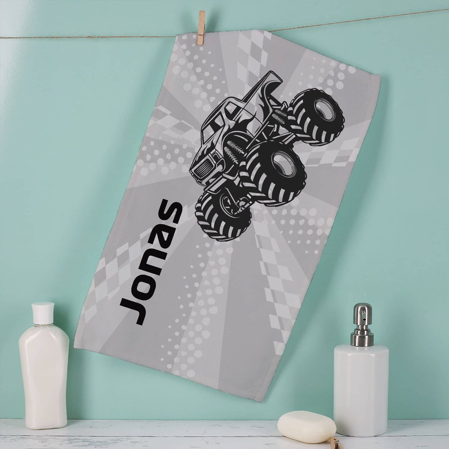 Persönliches Handtuch mit Extremsport - Motiven in 5 verschiedenen Farben