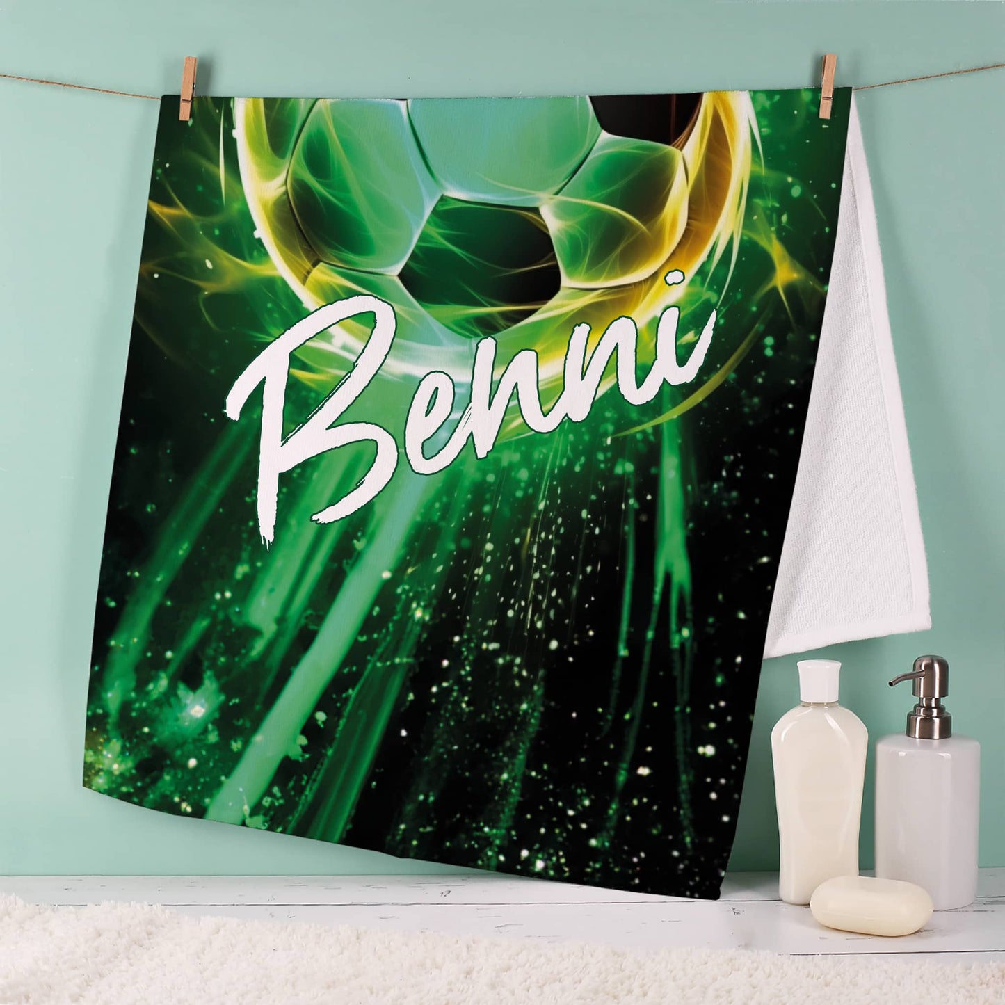 Mit Name nach Wunsch personalisiert