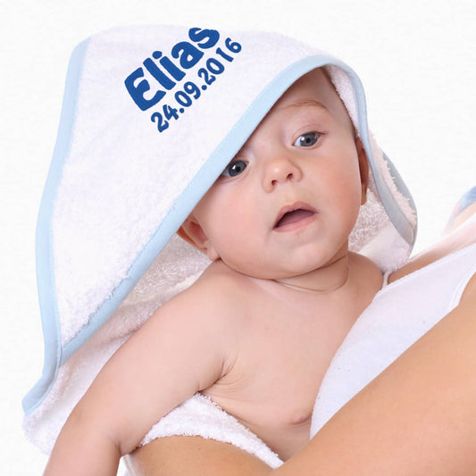 Kapuzenhandtuch persönlich bestickt