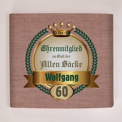 Draufsicht Klapphocker personalisiert