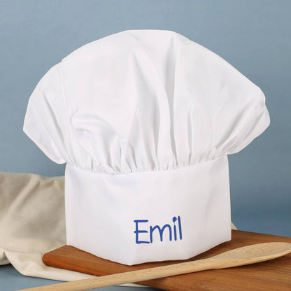 Kochmütze mit Ihrem persönlichem Wunschname bestickt