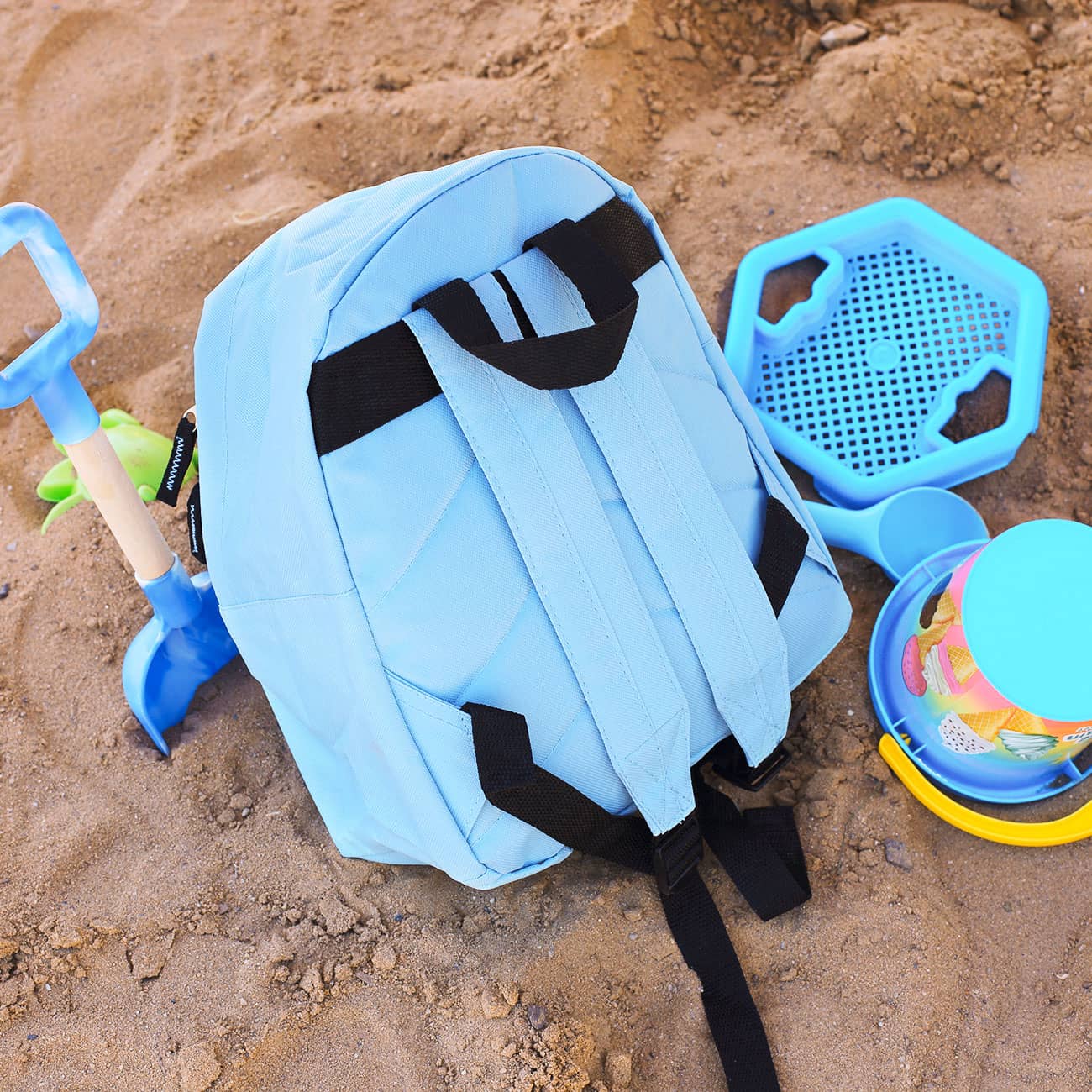 Rucksack von hinten