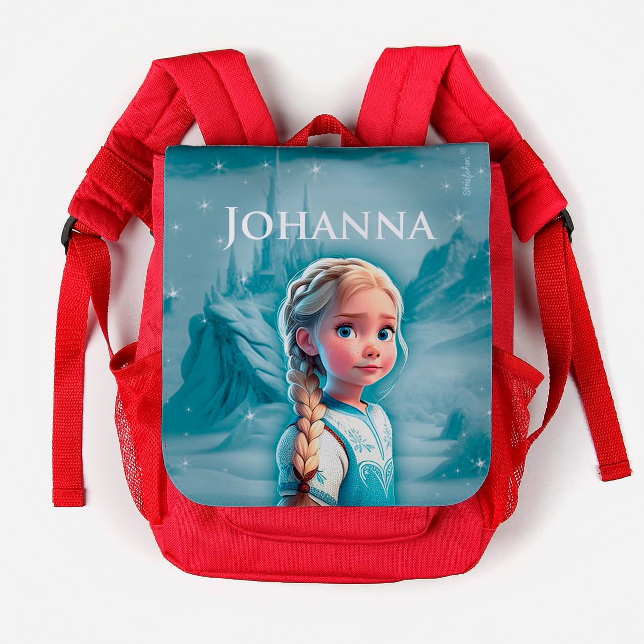Mein erster Kindergartenrucksack mit Prinzessin, Name oder Initialen