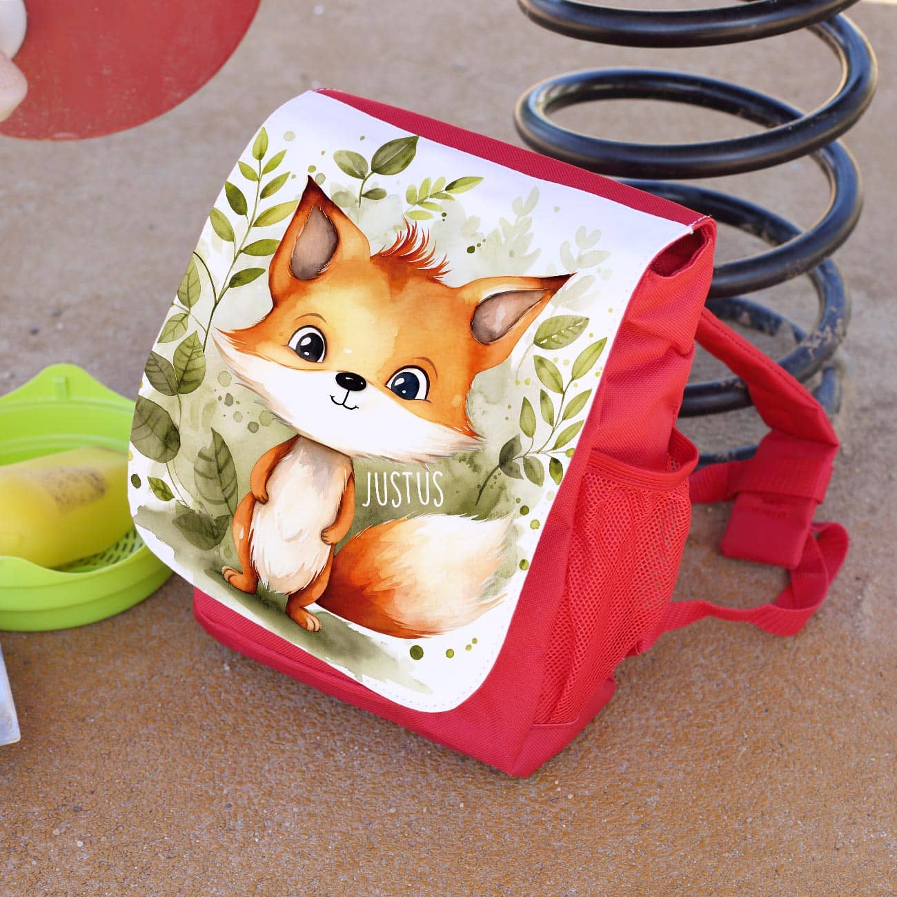 Kindergartenrucksack kleiner Fuchs mit Name personalisiert