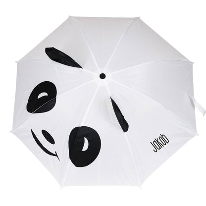 Lustiger Pandaregenschirm für Kinder