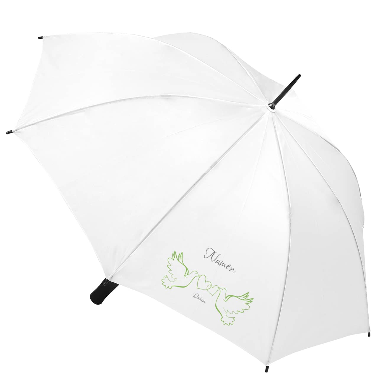 Mit Ihren Wunschnamen und dem Hochzeitsdatum bedruckt