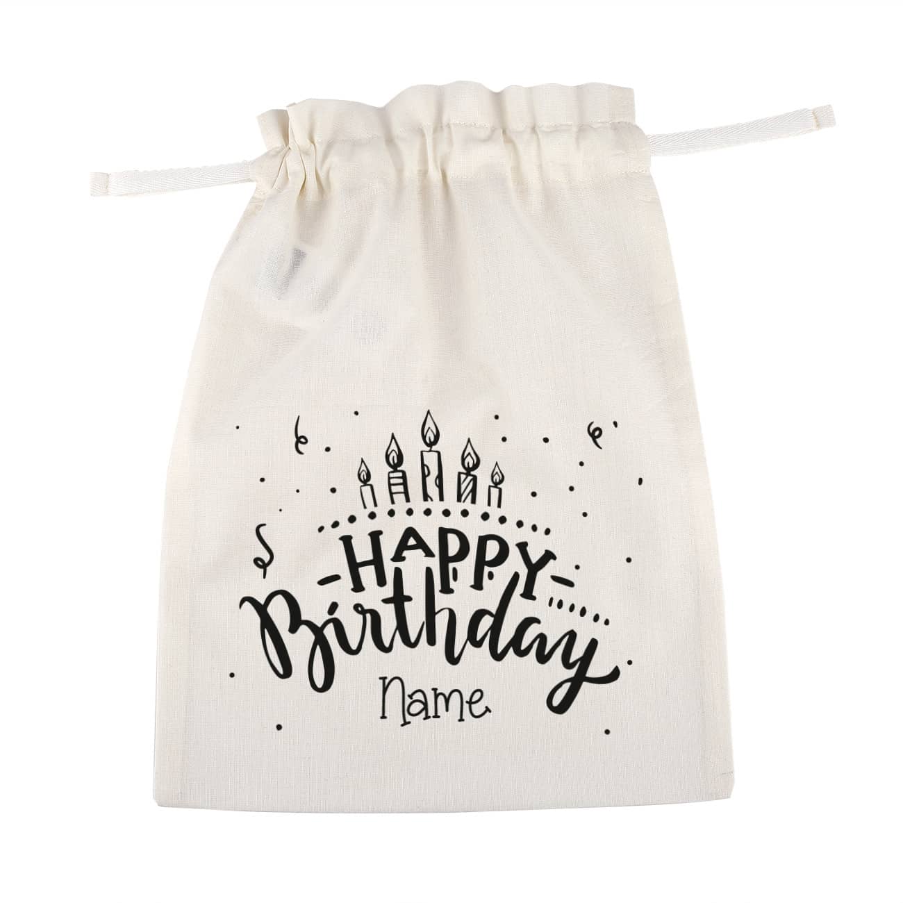 Geschenksäckchen zum Geburtstag mit Name