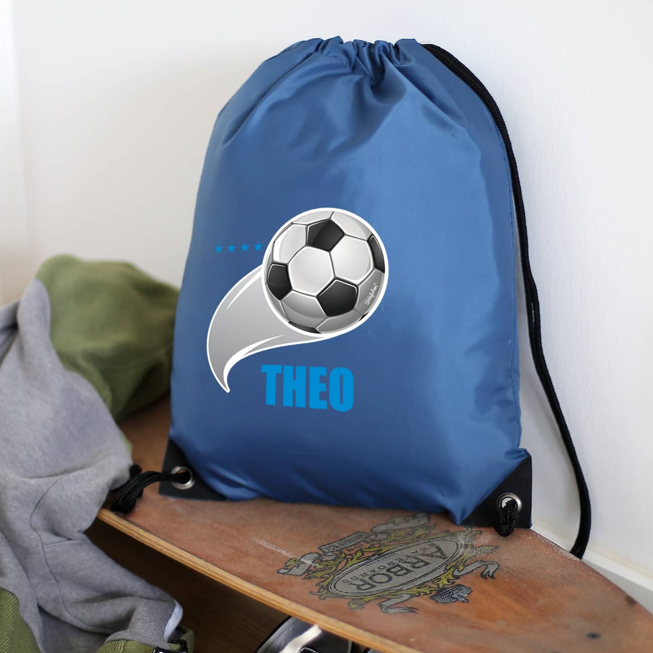 Fußball Sportbeutel mit Name