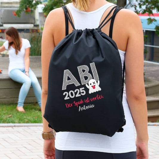 Abi Rucksack Abitur Geschenk der Spuk ist vorbei