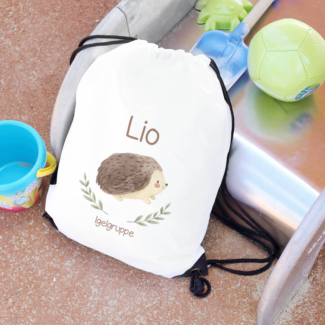 Mit Tierchen, Name & Text nach Wunsch