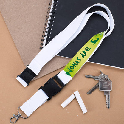 Schlüsselband mit Dinosauriermotiv