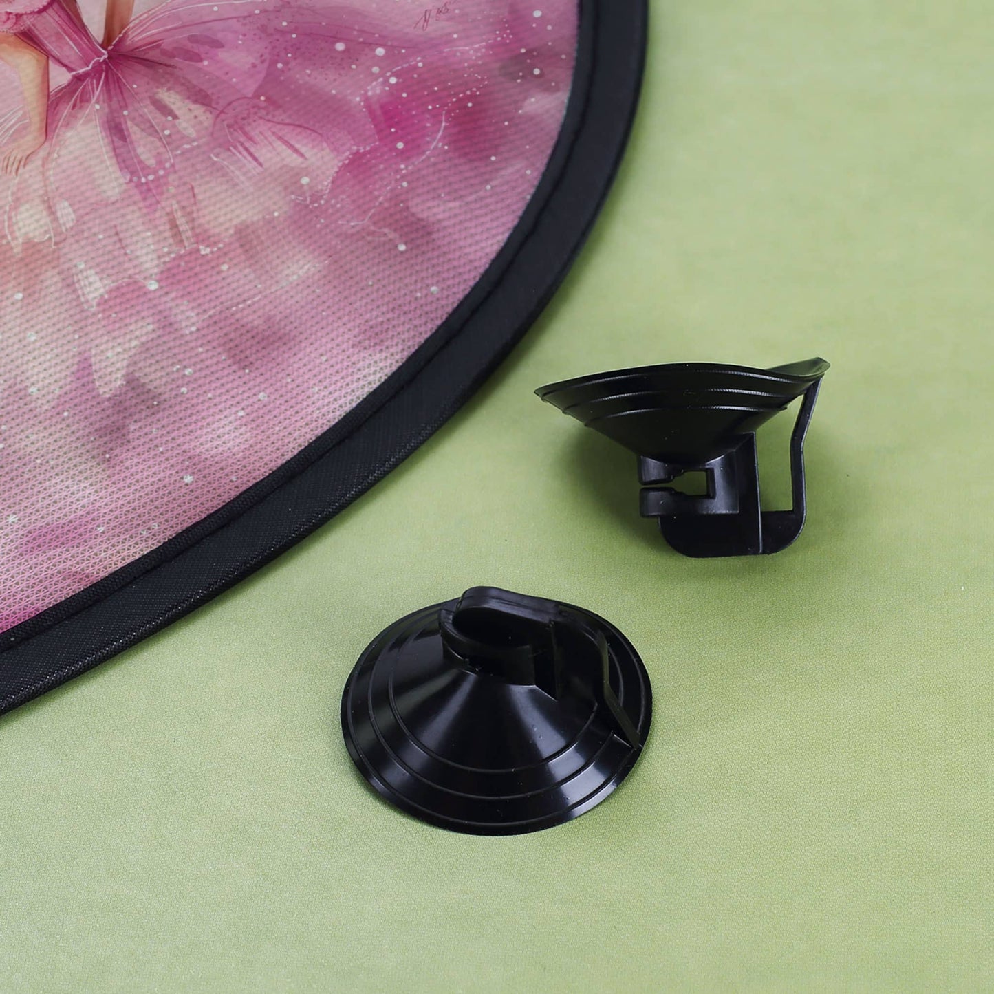 Auto Sonnenschutz mit rosa Prinzessin Motiv und Wunschname